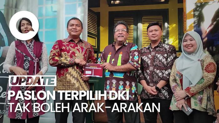 Video KPU DKI Larang Paslon Terpilih Bawa Arak-arakan Saat Penetapan