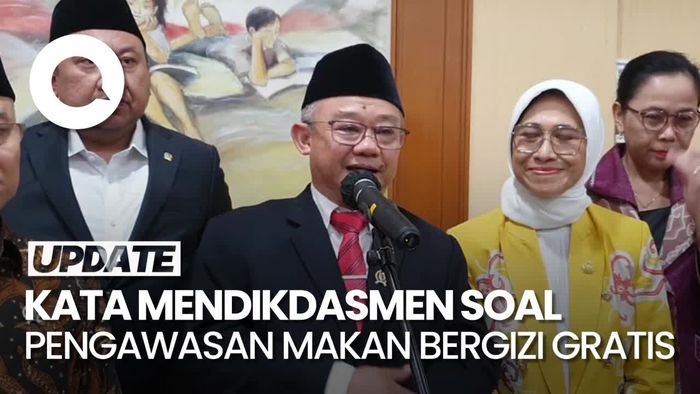 Video: Mendikdasmen Bicara Pengawasan Menu Makan Bergizi Gratis