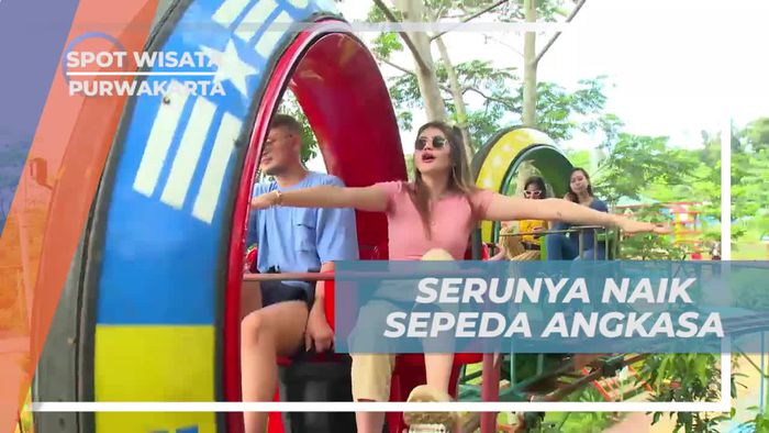 Naik Sepeda Angkasa dan Nikmati Pemandangan Menakjubkan di Purwakarta