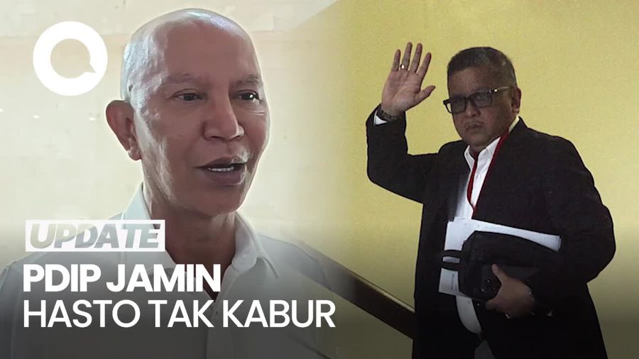 Video PDIP Jamin Hasto Tak ke Mana-mana: Memangnya Kabur?