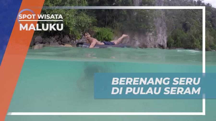 Berenang dan Menikmati Keindahan Laut di Pulau Seram