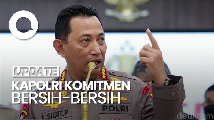 Video Kapolri: Kami Sanksi Tegas Anggota Kasus DWP, Komitmen Bersih-bersih
