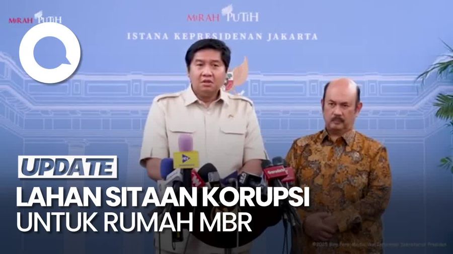 Video: Prabowo Minta Tanah Sitaan Kasus Korupsi-BLBI Dibangun Rumah MBR