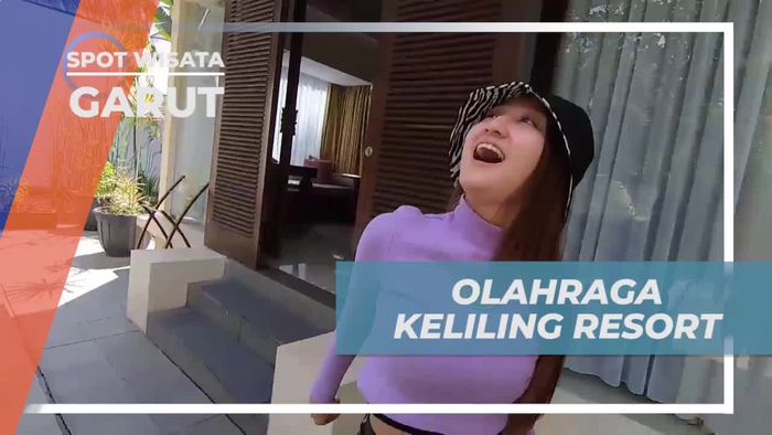 Olahraga Segar Mengelilingi Resort di Garut
