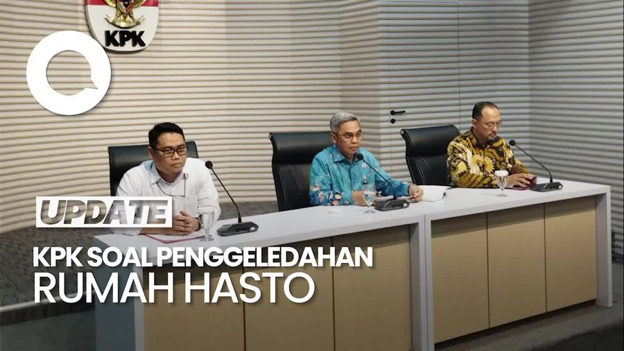 Video: KPK Pastikan Penggeledahan Rumah Hasto Sudah Sesuai Prosedur