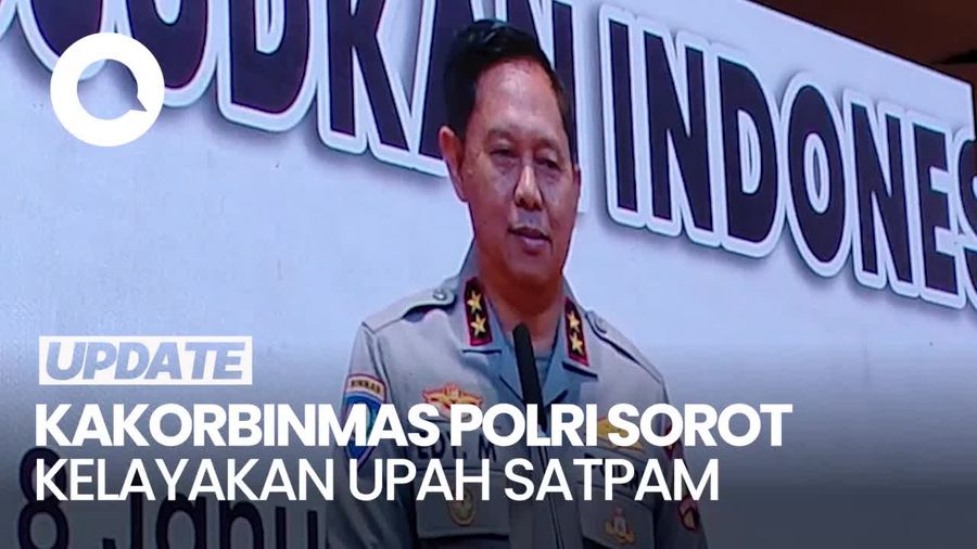 Video: HUT ke-44 Satpam, Kakorbinmas Polri Soroti Kelayakan Upah-Kode Etik