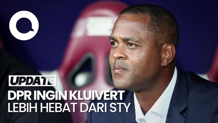 Video Patrick Kluivert Jadi Pelatih Timnas, Komisi X DPR: Harus Lebih Hebat