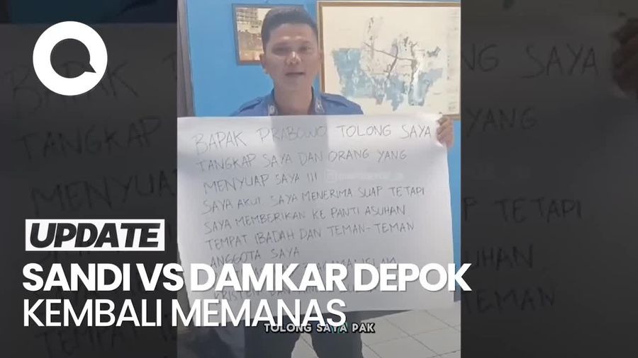 Video Sandi Vs Damkar Depok Kembali Memanas gegara Kontrak Tak Dilanjut