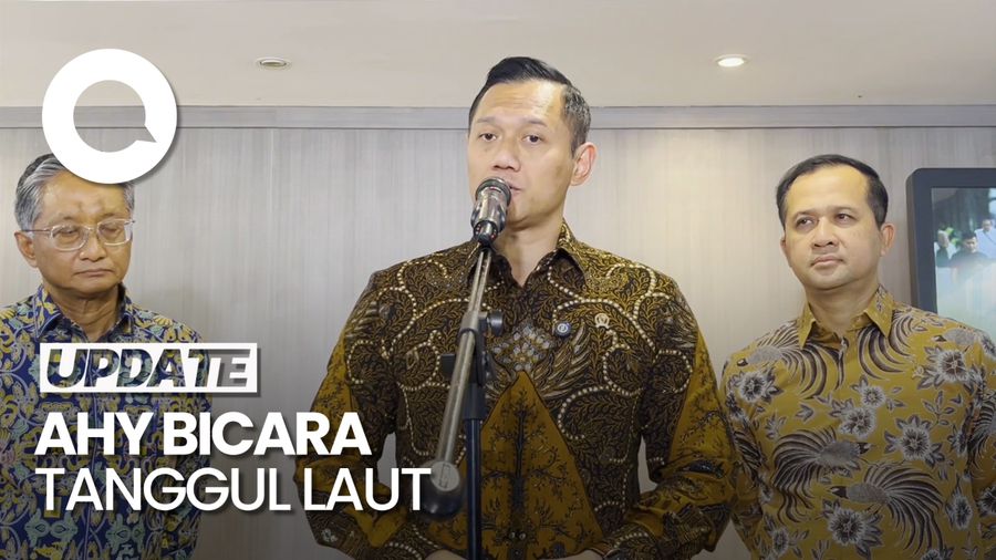 Video: AHY Beberkan Rencana Pembangunan Mega Proyek Tanggul Laut