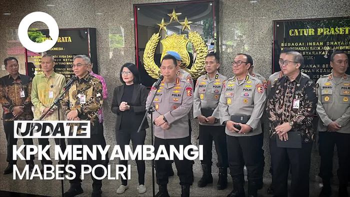 Video: Ketua KPK Temui Kapolri, Ajak Tingkatkan Indeks Persepsi Korupsi