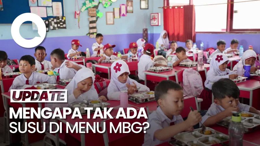 Video: Alasan Tak Ada Susu di Menu MBG: Tak Wajib dan Minimalisir Produk Impor