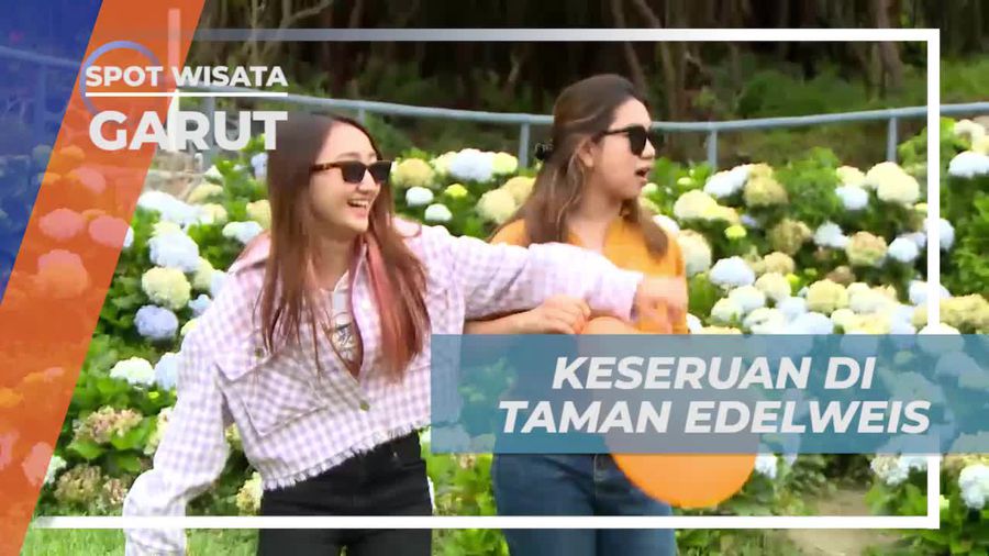 Rasakan Keseruan Lomba Seru di Taman Edelweis Garut