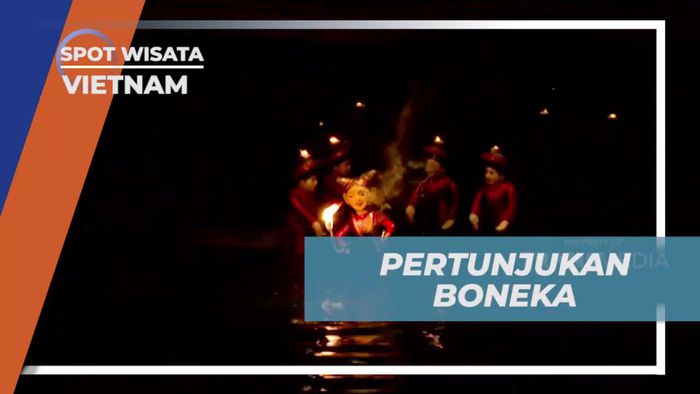 Menikmati Pertunjukan Boneka Air di Hanoi, Vietnam