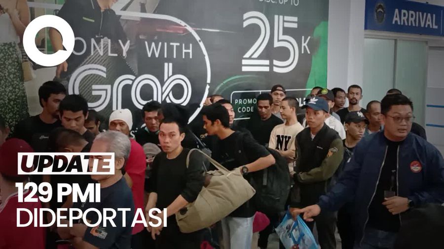 Video: 129 Pekerja Migran Indonesia Dideportasi dari Malaysia Lewat Batam