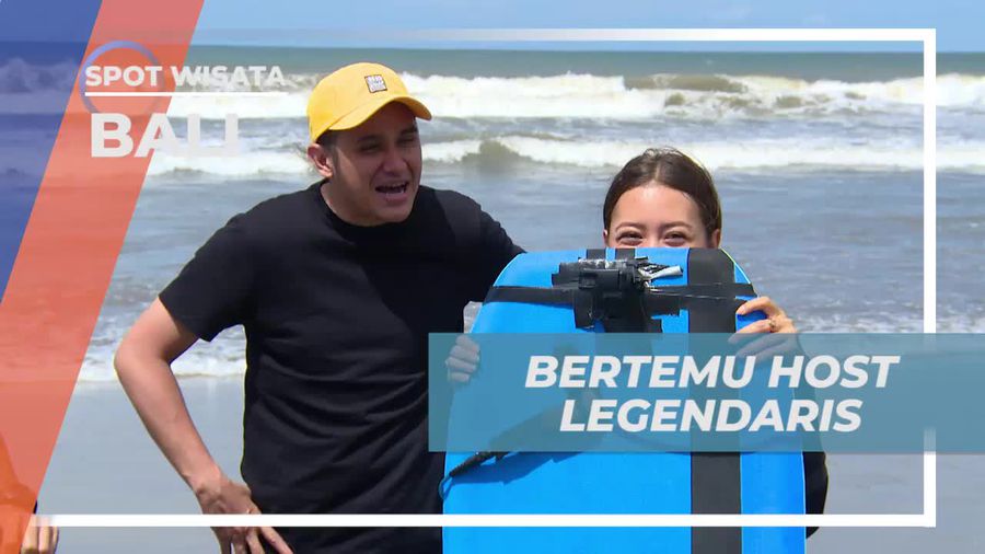 Bertemu dengan Host Legendaris di Pantai Doublesix, Bali
