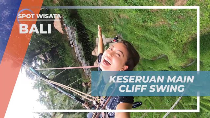 Meraih Keseruan dalam Wahana Cliff Swing di Bali