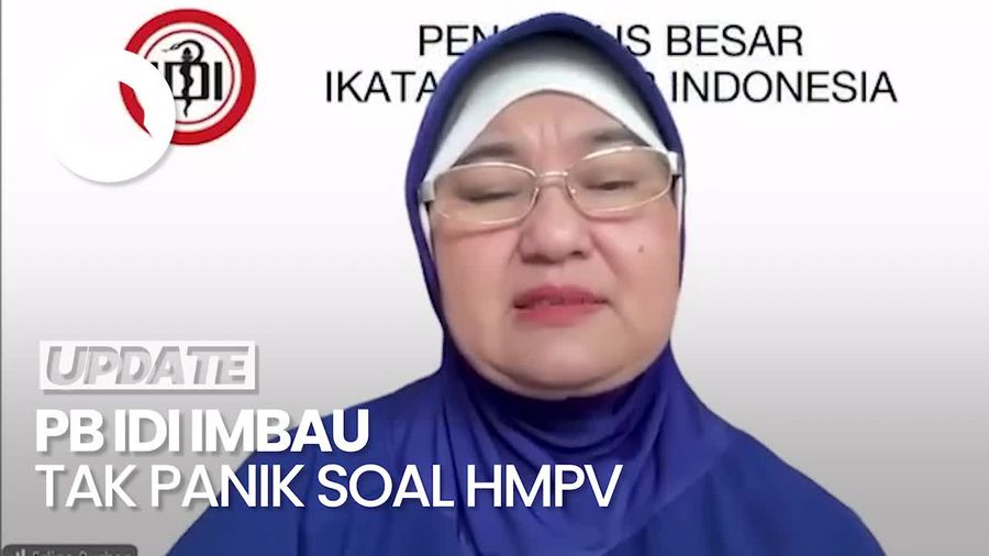 Video Tanggapi Kasus HMPV, PB IDI: Jangan Panik, Tetap Waspada!