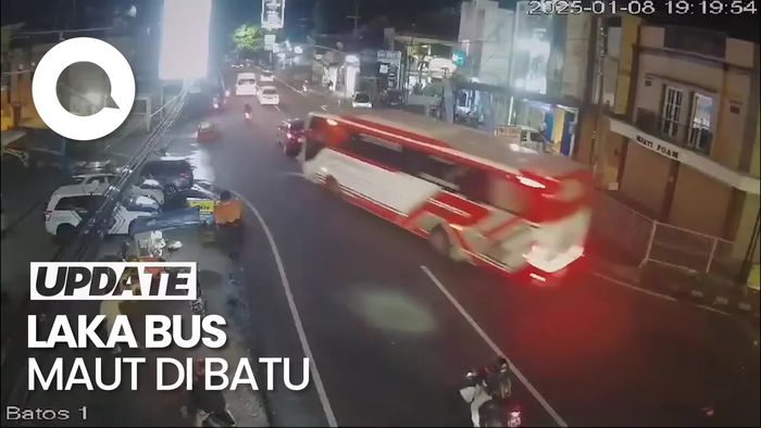 Video: Rem Blong Jadi Penyebab Kecelakaan Maut Bus Pariwisata di Batu
