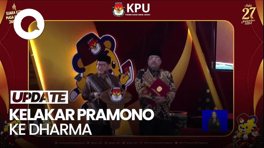 Video Kelakar Pramono ke Dharma Pongrekun: Sekarang Anti-Pandemi, Dulu Tebar Pesona