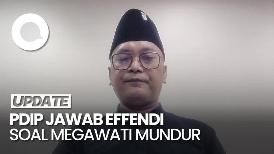 Video: PDIP Duga Ucapan Effendi Simbolon soal Megawati Mundur Hasil Bertemu Jokowi