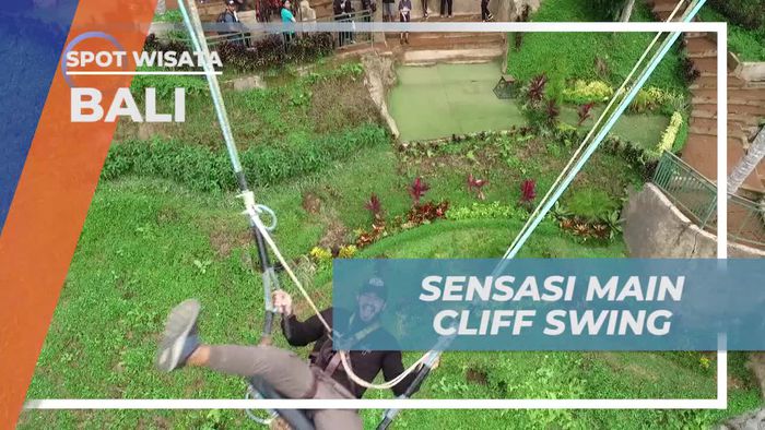 Merasakan Kebebasan di Ayunan Cliff Swing, Bali