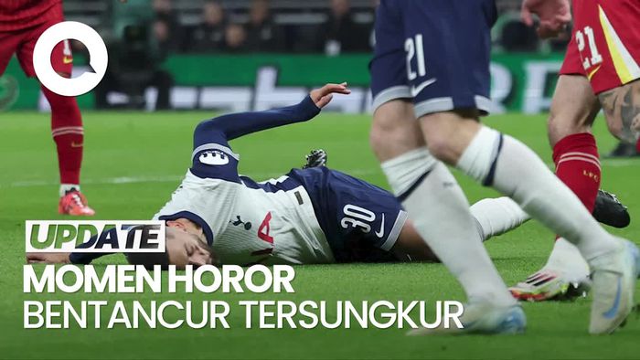 Video: Insiden Mendebarkan Bentancur Tersungkur Saat Spurs Vs Liverpool