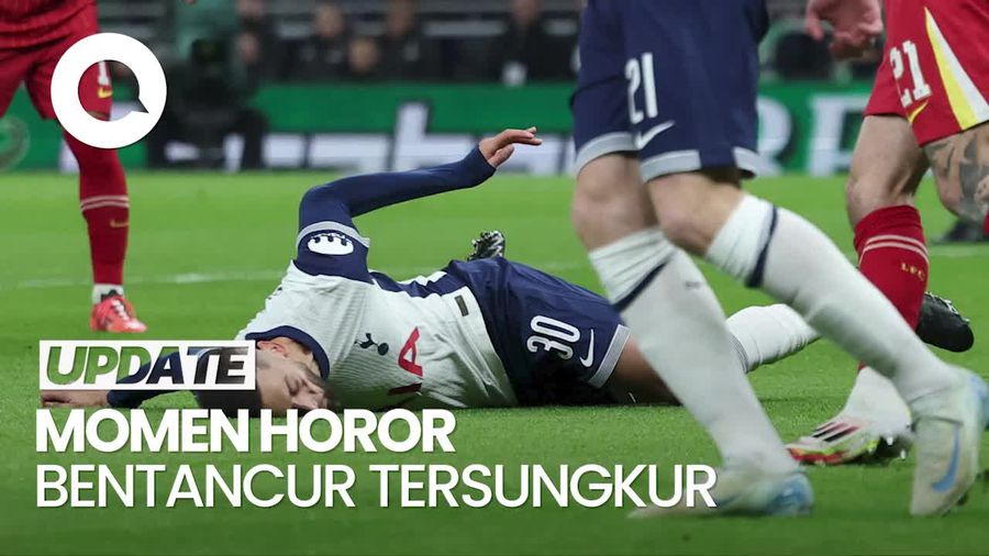 Video: Insiden Mendebarkan Bentancur Tersungkur Saat Spurs Vs Liverpool