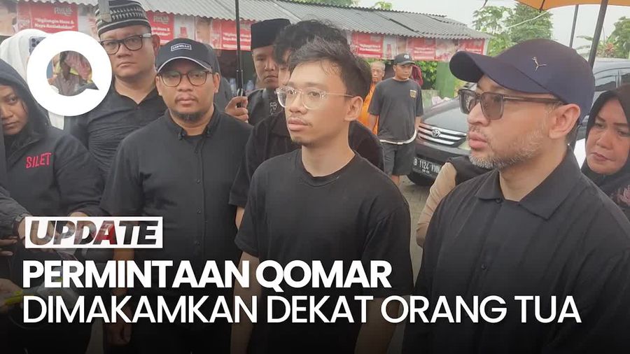 Video: Alasan Pelawak Qomar Dimakamkan di TPU Carang Pulang 