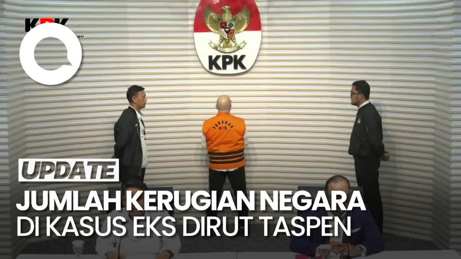 Video: KPK Sebut Kasus Korupsi Eks Dirut Taspen Rugikan Negara Setidaknya Rp 200 M