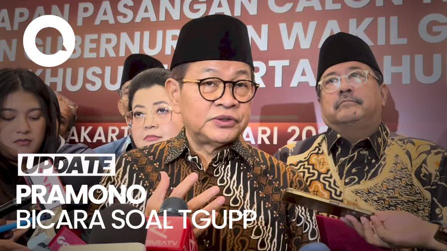 Video: Pramono Tak Akan Bentuk TGUPP Seperti Era Jokowi dan Anies