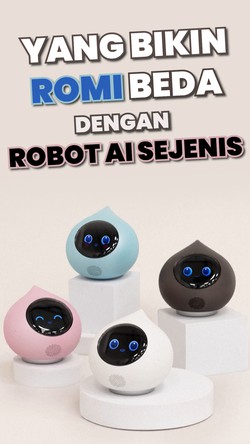 Video: Kenalan dengan Romi Yuk, Robot AI yang Bantu Cegah Depresi