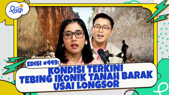 Kondisi Terkini Tebing Ikonik Tanah Barak Usai Longsor