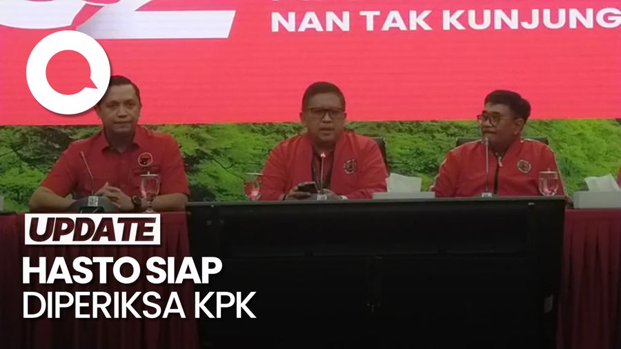 Video Hasto: Saya Pastikan Akan Hadir Penuhi Panggilan KPK