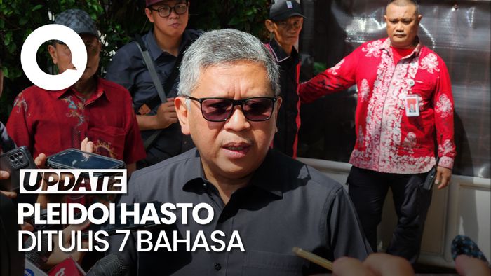 Video: Hasto PDIP Akan Tulis Pleidoi Dalam 7 Bahasa, Ini Alasannya