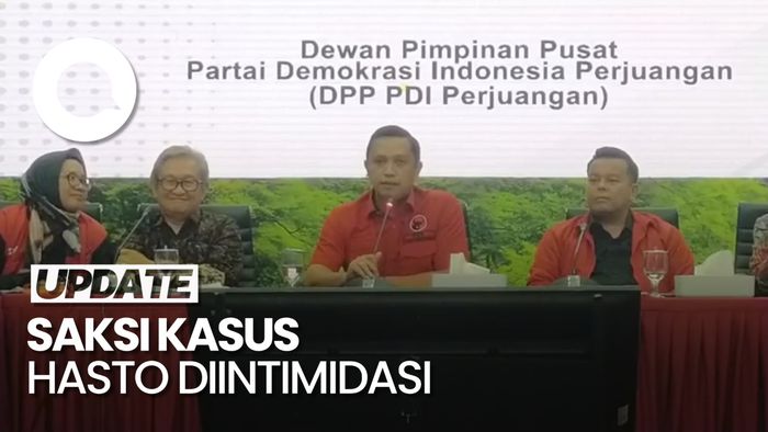 Video: PDIP Bicara soal Dugaan Intimidasi Saksi di Kasus Hasto