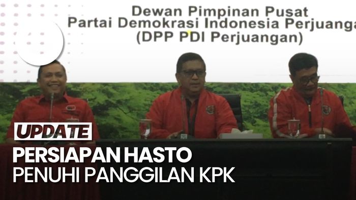 Video Persiapan Hasto Penuhi Panggilan KPK: Semir Hitam