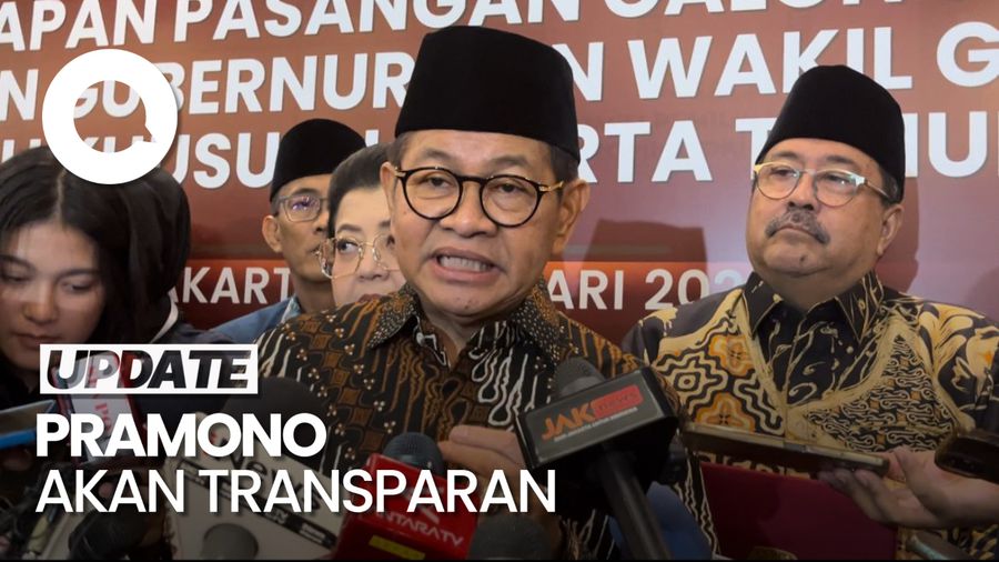 Video Pramono Seusai Ditetapkan Jadi Gubernur Jakarta: Saya Akan Transparan
