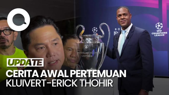 Video: Kluivert Ternyata Sudah Satu Tahun Kenal dengan Erick Thohir