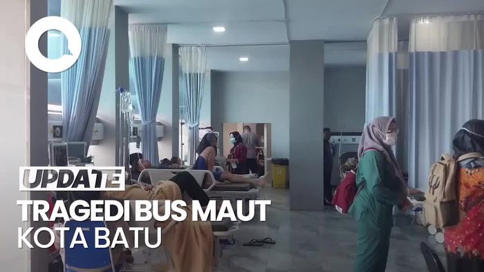 Video: 4 Korban Tewas Bus Maut di Batu Sudah Dipulangkan