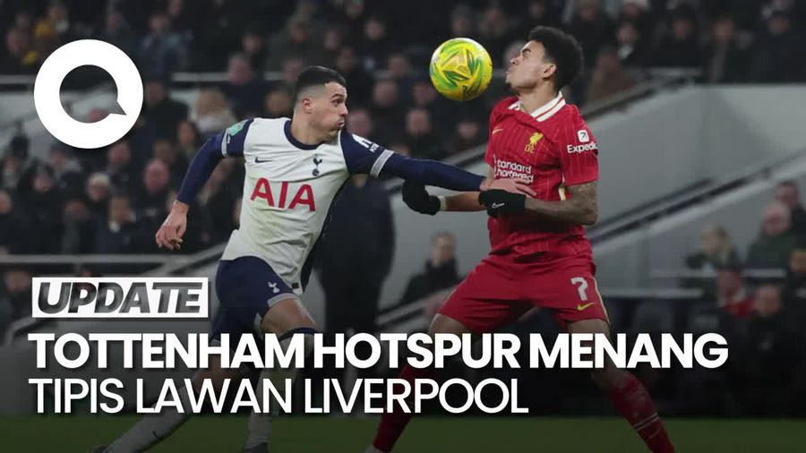 Video: Leg 1 Semifinal Carabao Cup, Spurs Menang 1-0 Vs Liverpool