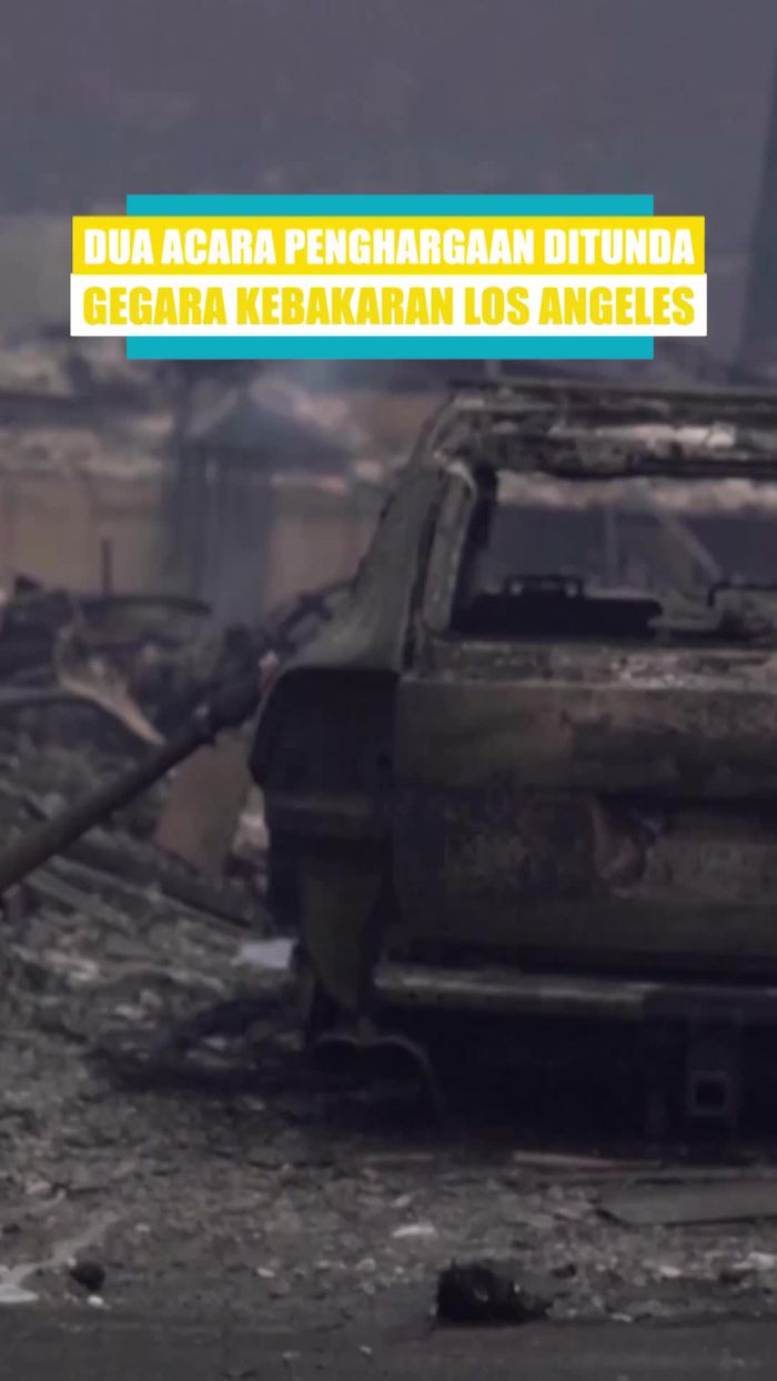 Video: Sederet Acara Penghargaan yang Terdampak Kebakaran di Los Angeles