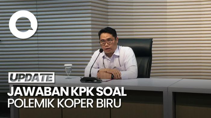 Video KPK Jawab PDIP soal Bawa Koper Biru Seusai Geledah Rumah Hasto