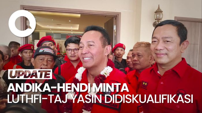 Video: Andika-Hendi Minta MK Diskualifikasi Luthfi-Taj Yasin di Pilgub Jateng