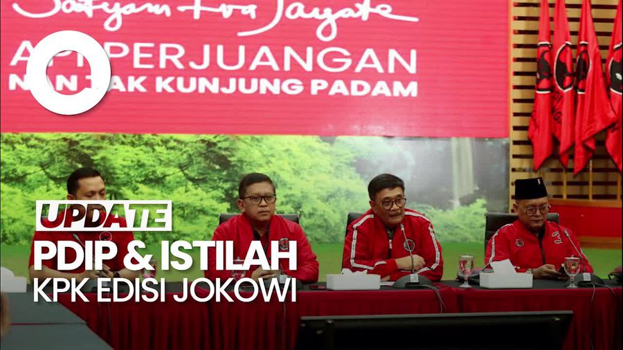 Video: PDIP Sebut Pimpinan KPK Saat Ini Edisi Jokowi