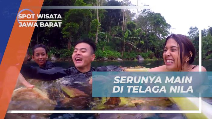 Bergembira Bersama Anak-Anak di Telaga Nila, Jawa Barat