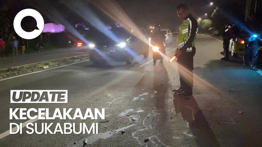 Video: Land Cruiser Vs Motor di Sukabumi, 2 Pelajar Tewas