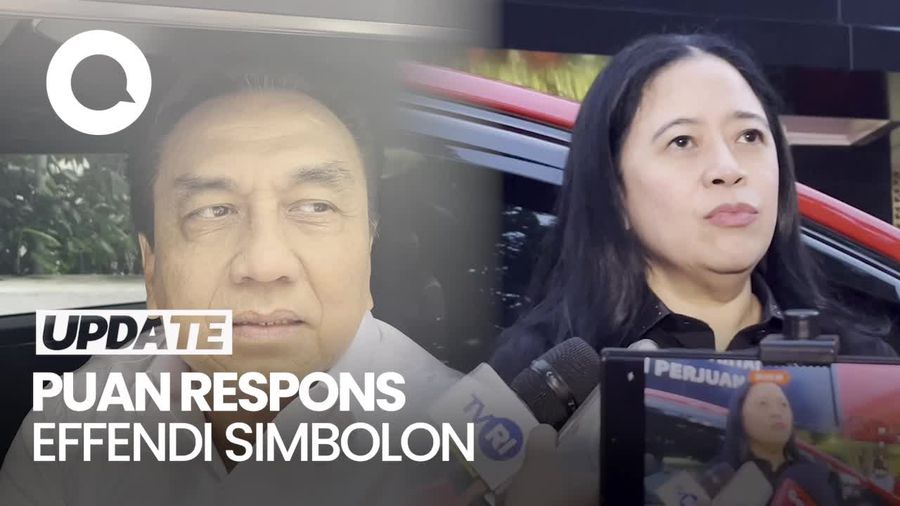 Video: Puan Minta Effendi Simbolon Tak Berandai-andai soal Megawati Mundur