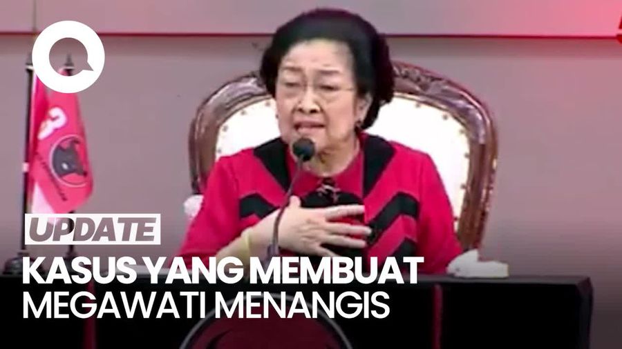 Video: Kasus yang Membuat Megawati Menangis