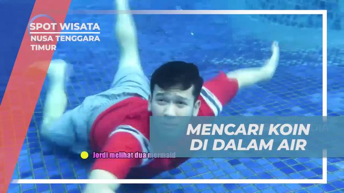Berpetualang Mencari Koin di Dalam Air di Nusa Tenggara Timur