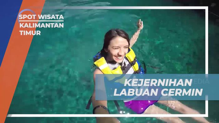 Menikmati Kejernihan Air Danau Labuan Cermin, Kalimantan Timur